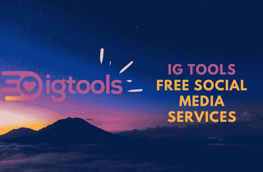 IG TOOLS – Free Social Media Services
